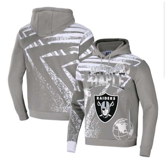 NFL Other - NFL x Staple Las Vegas Raiders All Over Print Pullover Hoodie Men's 2XL